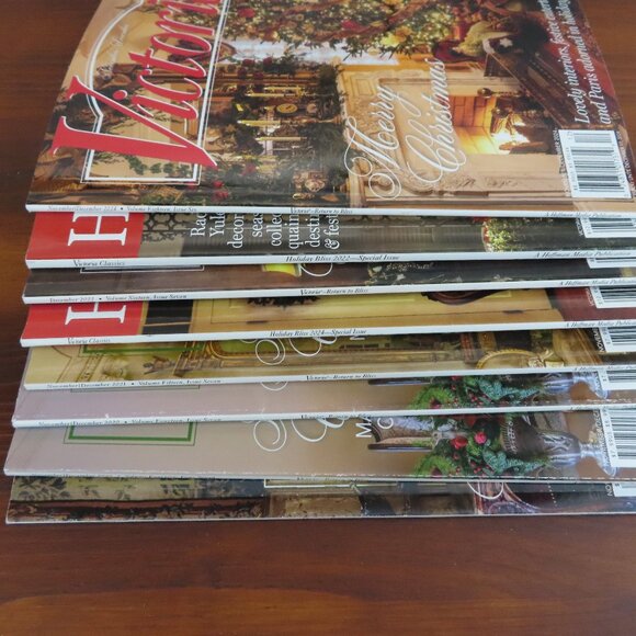 Lot of 8 Victoria Magazines Christmas Editions 2020/2021/2022/2023/2024 - Picture 16 of 16